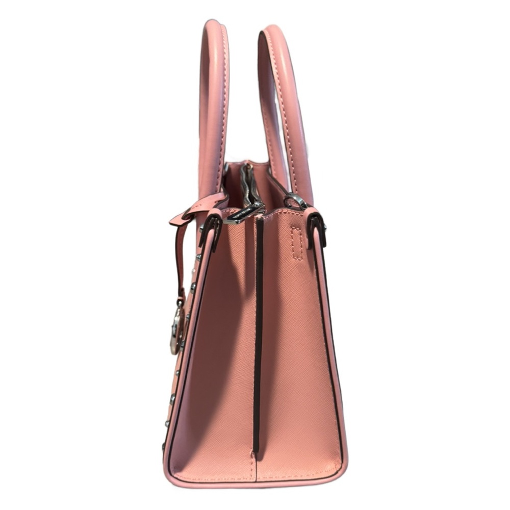 Michael Kors Primrose Pink Small Leather Satchel NWOT - Picture 5 of 8